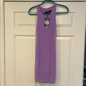 princess poly Everlast mini dress lilac